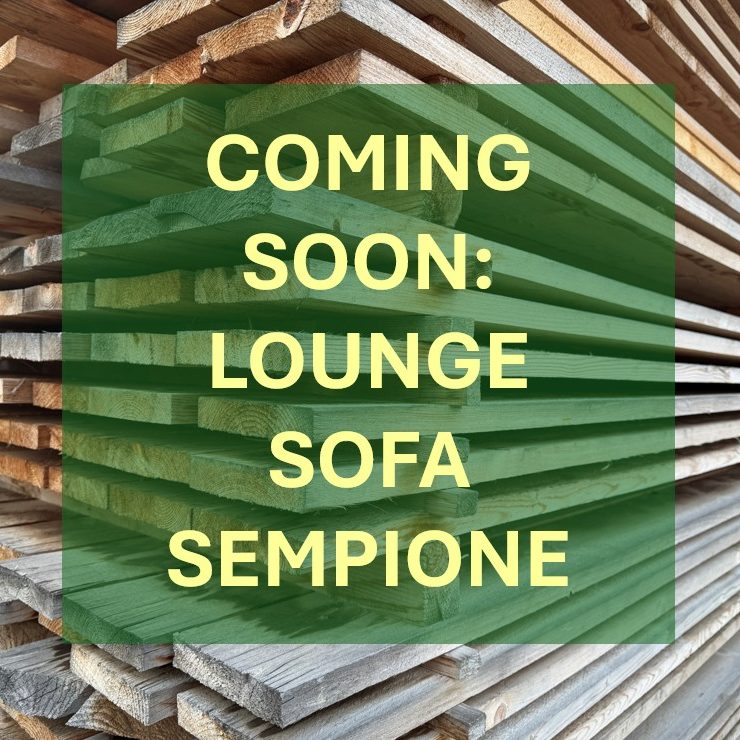 DIY Garten-Lounge Sessel oder Mini-Lounge KYOTO Mini-Lounge oder Lounge-Sessel KYOTO in einem japanischen Garten