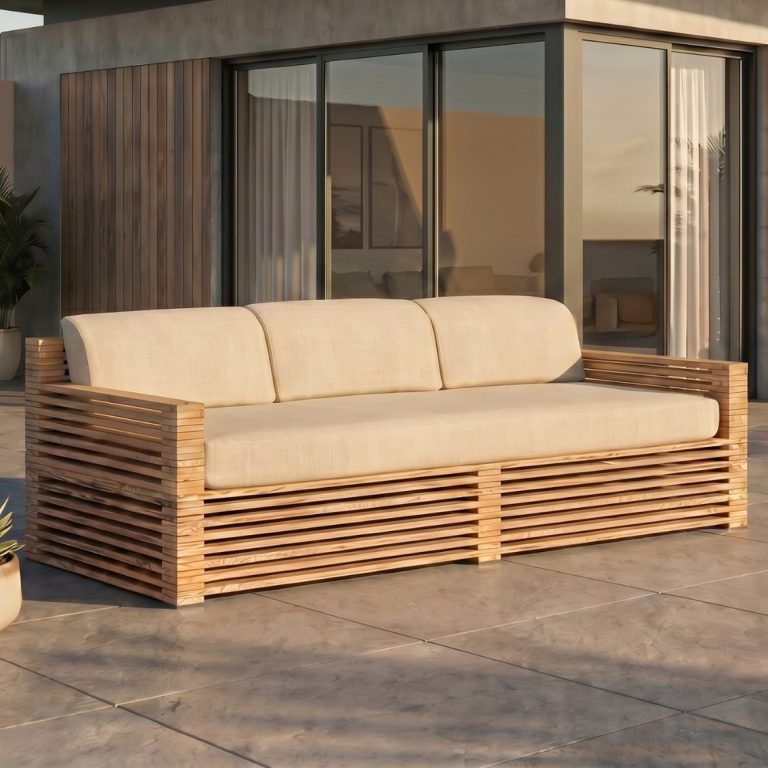 DIY Outdoor Lounge LAMELAS Bald erhältlich: Das Outdoor Lounge Modell LAMELAS
