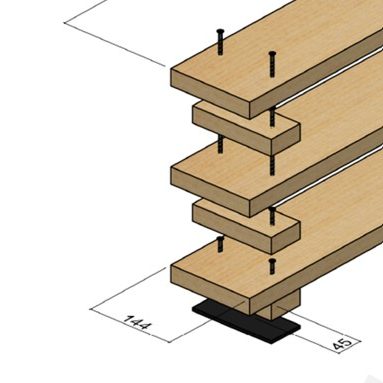 Beispielbild für die Aufbauanleitung für Garten-Lounge Sofa STRATA Beispielbild aus der Aufbauanleitung für Garten-Lounge Sofa STRATA